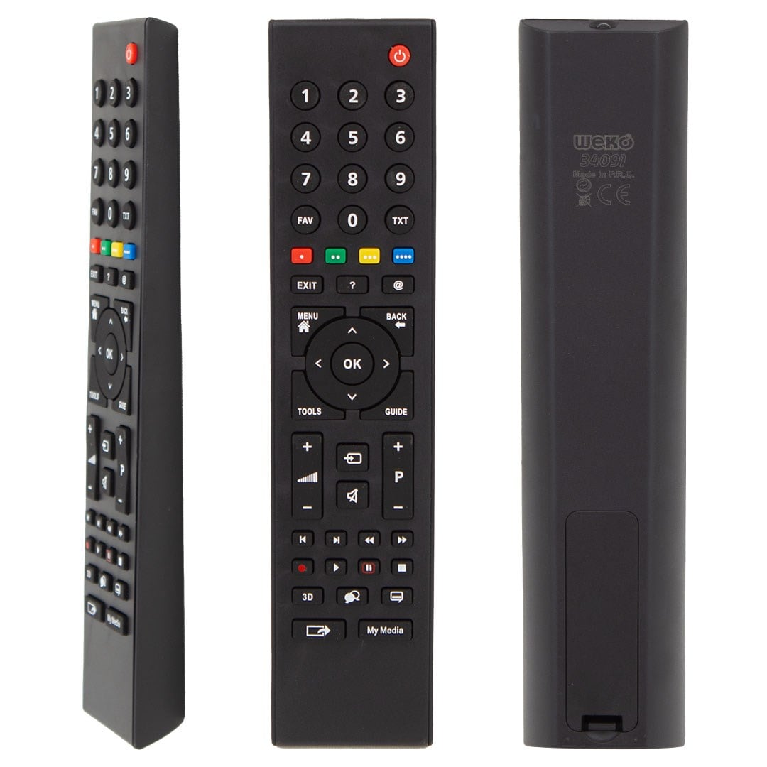 Arçelik-Beko 3D Tuşlu Lcd-Led Tv Kumanda (RC3214802/01-TS1187R-1) Fiyatı - Merter Elektronik
