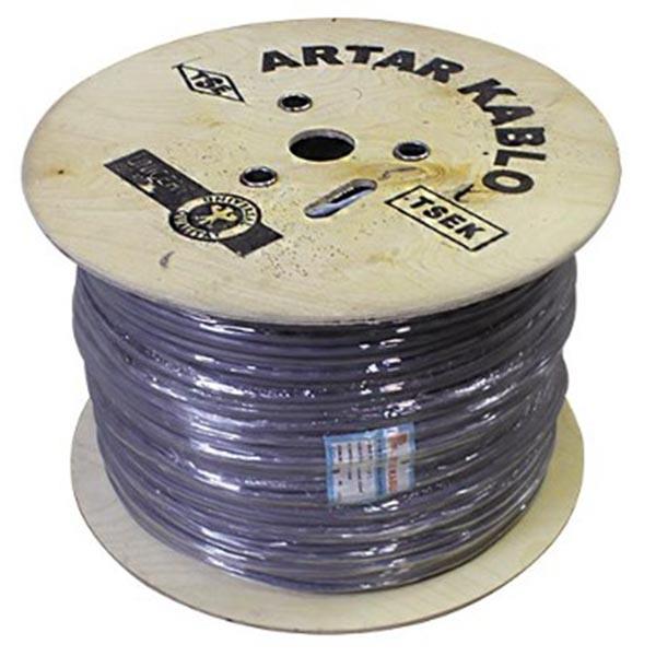 ARTAR 4+1 1 COAX+2X0.5+2X0.22 MM POLİETİLEN KAMERA KABLOSU (500 METRE)