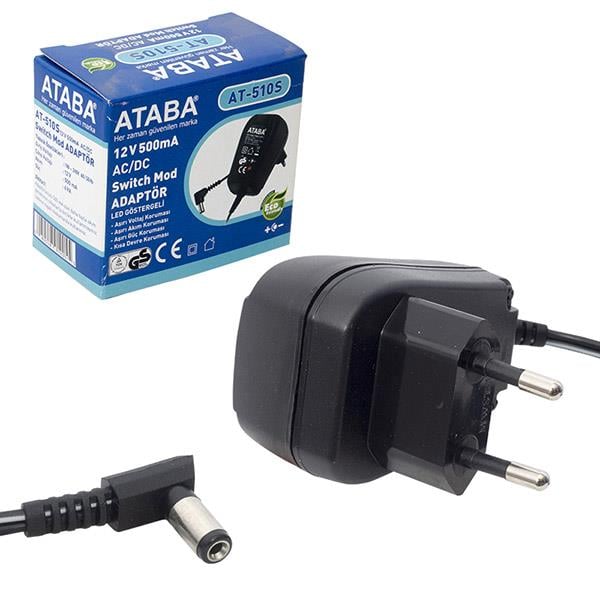 ATABA AT-510S 12 VOLT - 0.5 AMPER SMPS ADAPTÖR