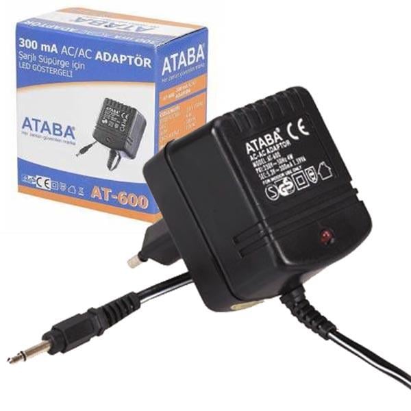 ATABA AT-600 5.3 VOLT - 0.3 AMPER AC-AC SÜPÜRGE ADAPTÖRÜ