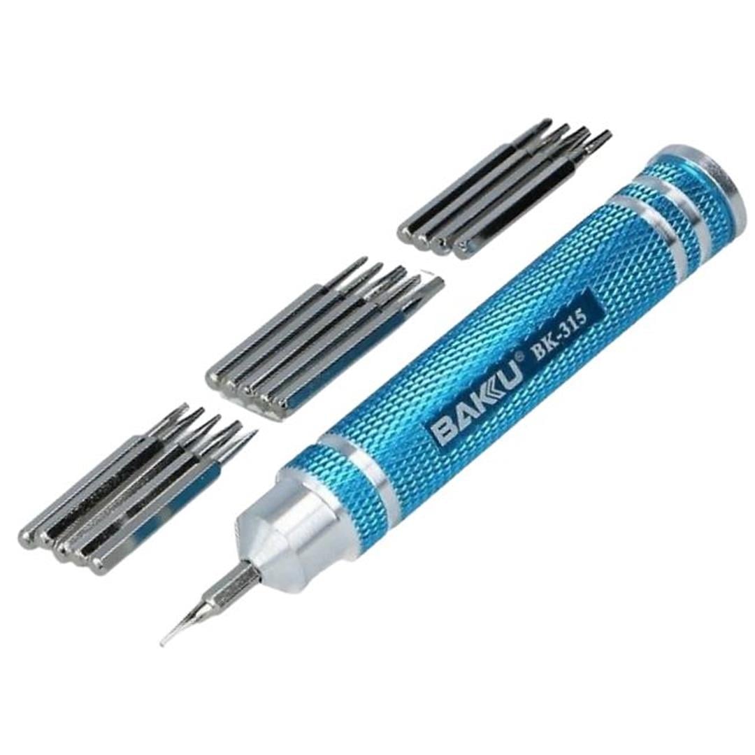 Baku BK-315 15 Uçlu Tornavida Seti Fiyatı - Merter Elektronik