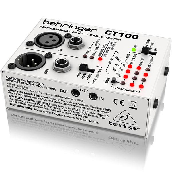 BEHRINGER CT-100 6LI KABLO TEST CİHAZI