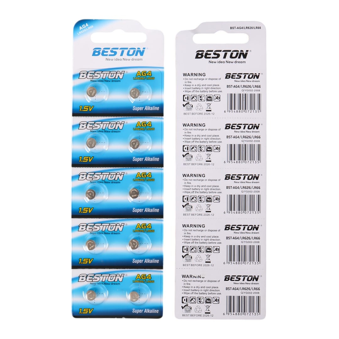 BESTON AG4-377 LR626 ALKALİN SAAT PİLİ (10'LU PAKET)