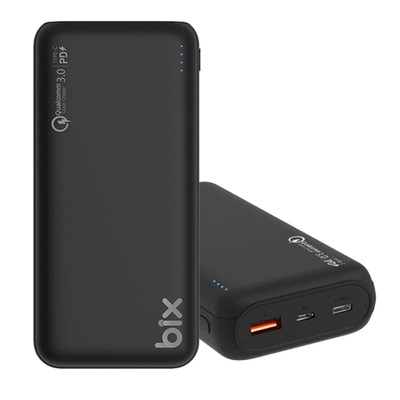 BİX PB-20 20000 MAH ÇİFT PORTLU POWERBANK