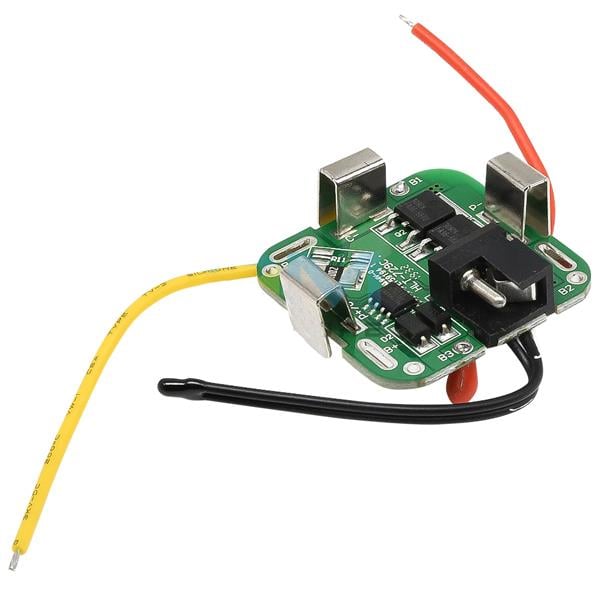 BMS 4S LİTYUM PİL ŞARJ KORUMA LEHVASI 14.8V / 16.8V ÇİFT MOS PİL KORUYUCU DENGELEYİCİ MODUL
