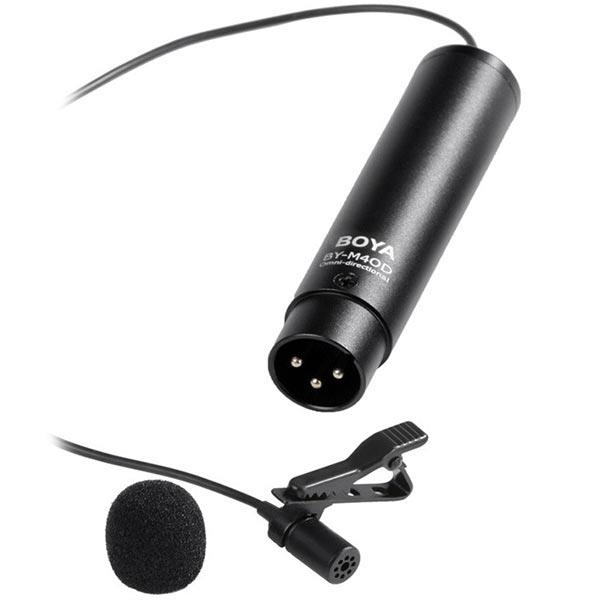 BOYA BY-M4OD ÇOK YÖNLÜ XLR YAKA MİKROFONU