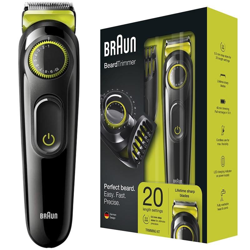 BRAUN BT3021 SAÇ SAKAL ŞEKİLLENDİRME MAKİNESİ