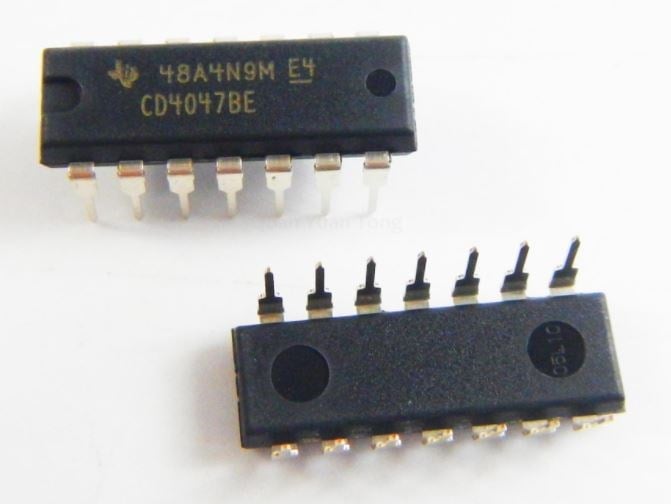 CD 4047 DIP-14 ENTEGRE DEVRE