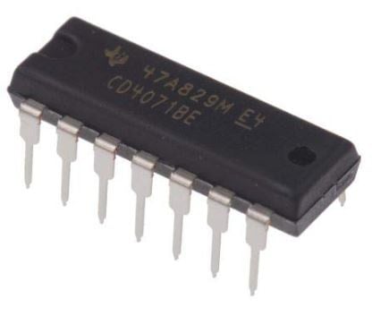 CD 4071 DIP-14 INVERTÖR VE KAPI ENTEGRESİ