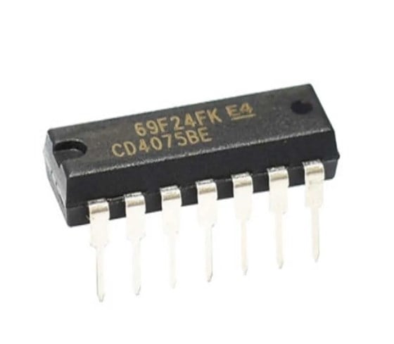 CD 4075 DIP-14 ENTEGRE DEVRE