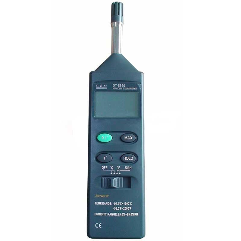 CEM DT-8860 DİJİTAL EKRANLI SICAKLIK NEM ÖLÇER