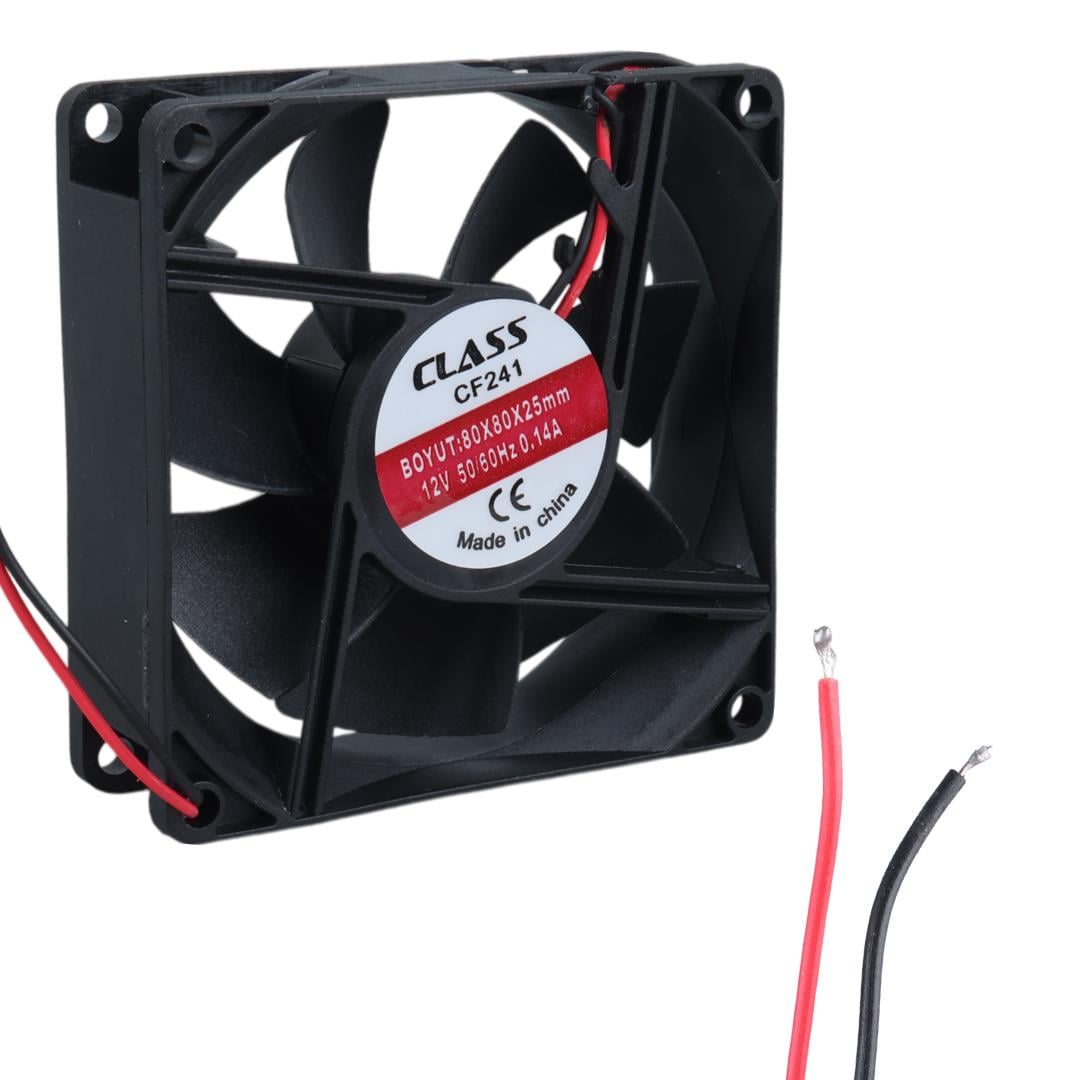 CLASS CF-241 DC 12 VOLT 80X80X25 AKSİYEL FAN