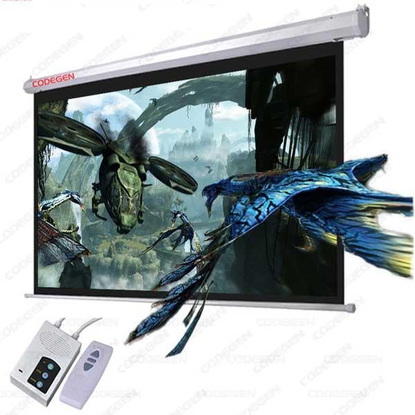 CODEGEN EX30 MOTORLU KUMANDALI PROJEKSİYON PERDESİ 300X250
