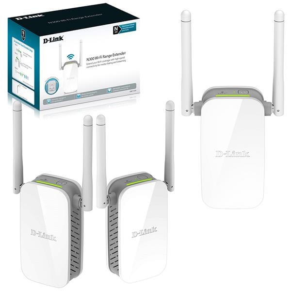D-LINK DAP-1325/A1A N300 300 MBPS ÇİFT ANTENLİ REPEATER MENZİL GENİŞLETİCİ