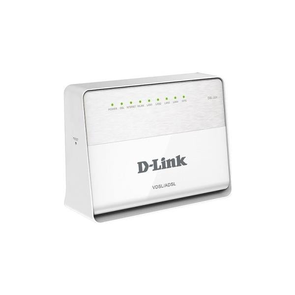 D-LINK DSL-224/T1A 4 PORT 300 MBPS VDSL/ADSL2 KABLOSUZ MODEM