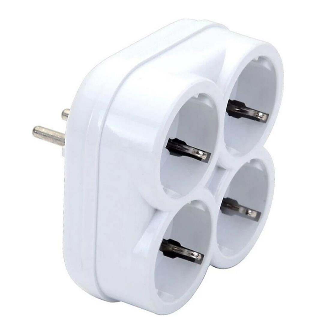 DE-PA 10004 TOPRAKLI 4'LÜ ÇOK AMAÇLI GOLYAT PRİZ