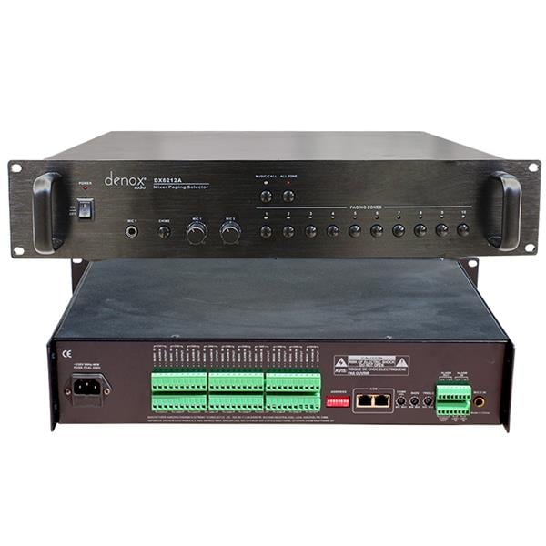 DENOX DX-6212A DX-218M 10 BÖLGELİ ACİL ANONS SİSTEMİ