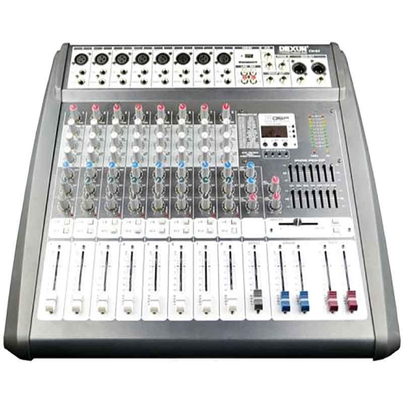 DEXUN CMX-8XS 2X450W 8 KANAL USBLİ POWER MIXER