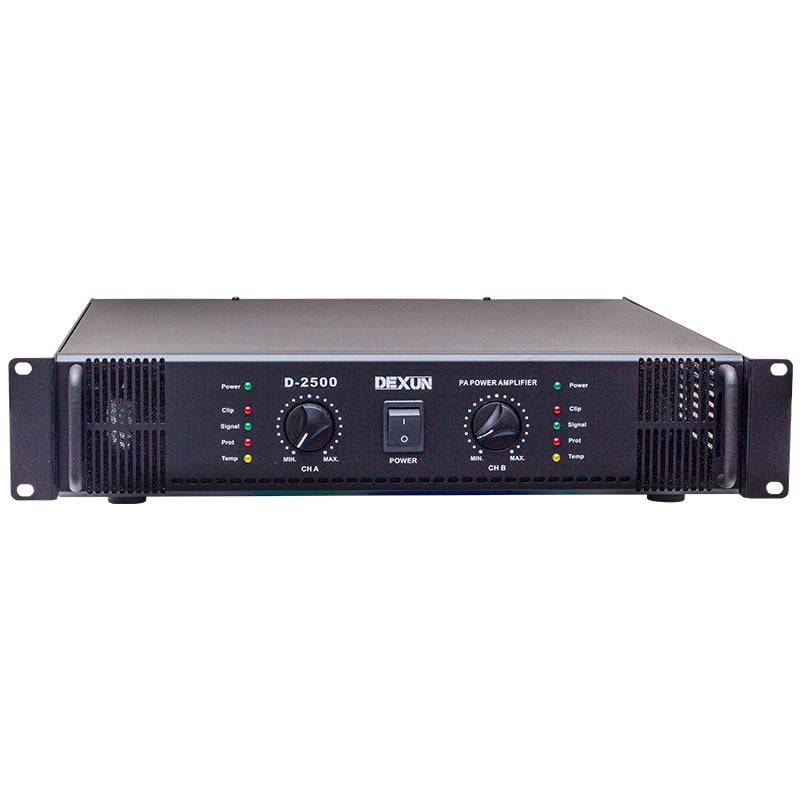 DEXUN D-2500 70V-100V 2X500-WATT HAT TRAFOLU POWER ANFİ