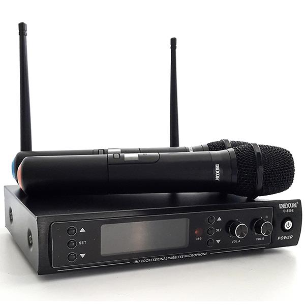 DEXUN D-550E 2 EL UHF DİJİTAL KABLOSUZ TELSİZ MİKROFON