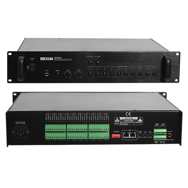 DEXUN D-6212 10 BÖLGE KONTROL ACİL ANONS ÜNİTESİ