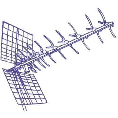 DİGİÇAĞ 43 ELEMAN KANAL 21-60 UHF TV ANTENİ