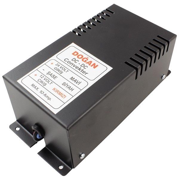 DOĞAN 24V/12V 10 AMPER OTO KONVERTÖR
