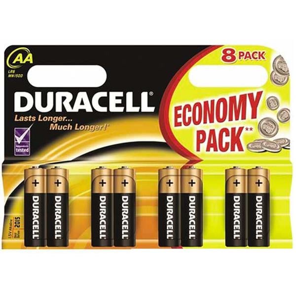 DURACELL AA KALEM PİL (8Lİ PAKET FİYATI)