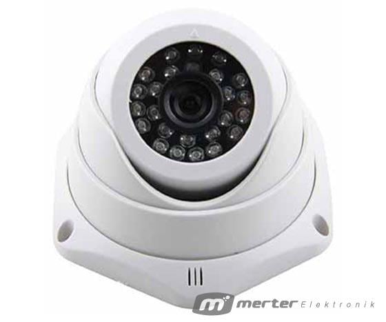 ECOTRONIC EC-237P 1/3 PRO 420 TVL 24 LED 3.6 MM DOME KAMERA