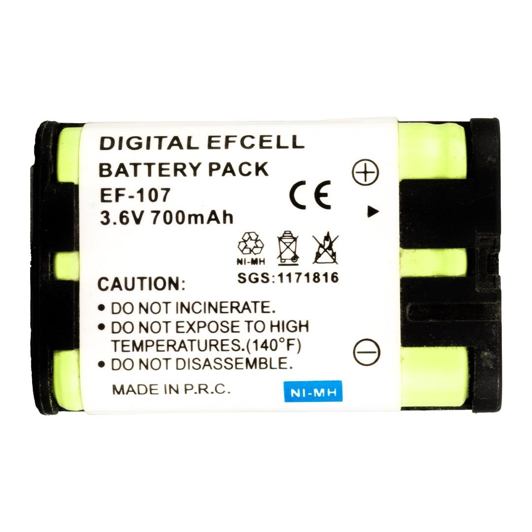 EFCELL EF-107 3.6 VOLT 700 MAH ŞARJLI TELSİZ TELEFON PİLİ