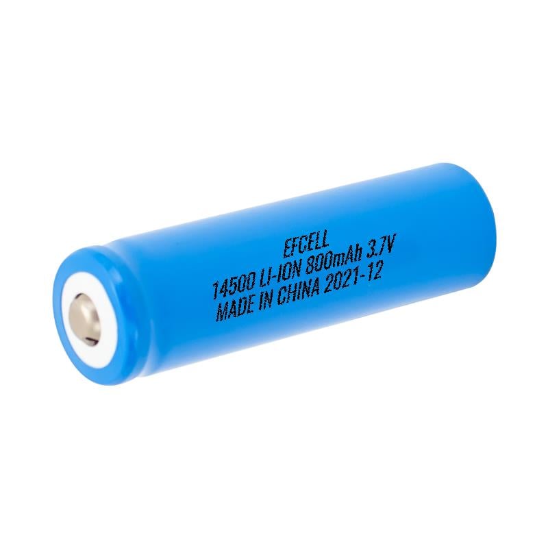 EFCELL LC 14500 3.7 VOLT 800 MAH LI-ION ŞARJ EDİLEBİLİR EL FENERİ PİLİ