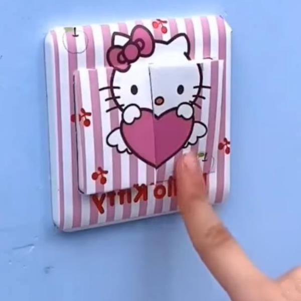 ELEKTRİK ANAHTARI İÇİN STICKER