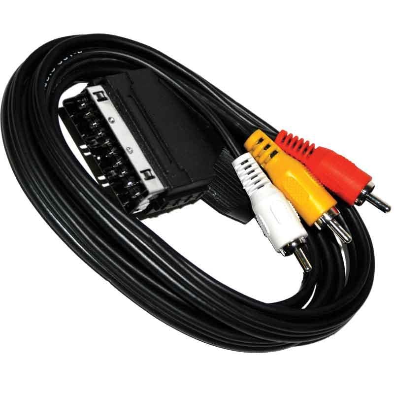 ELEKTROMER 20 METRE 3 RCA SCART KABLO