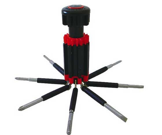 ELEKTROMER LEDLİ 8 UÇLU TORNAVİDA