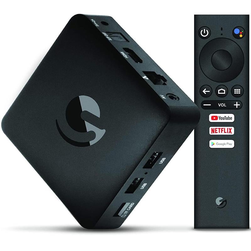 EMATIC AGT419 4K ULTRA HD NETFLIX   GOOGLE SERTİFİKALI ANDROID TV BOX