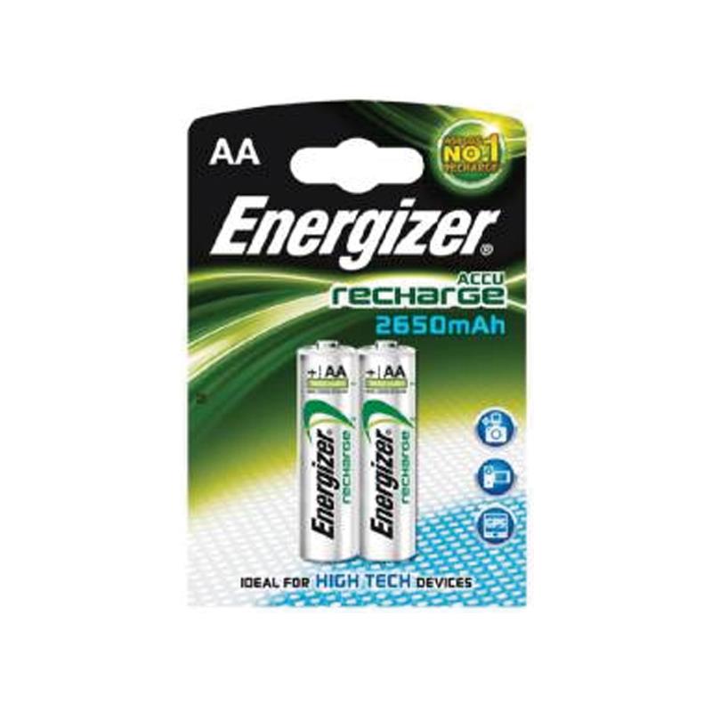 ENERGIZER E15-3648 ŞARJLI 2Lİ 2650 MAH AA KALEM PİL (PAKET FİYATI)