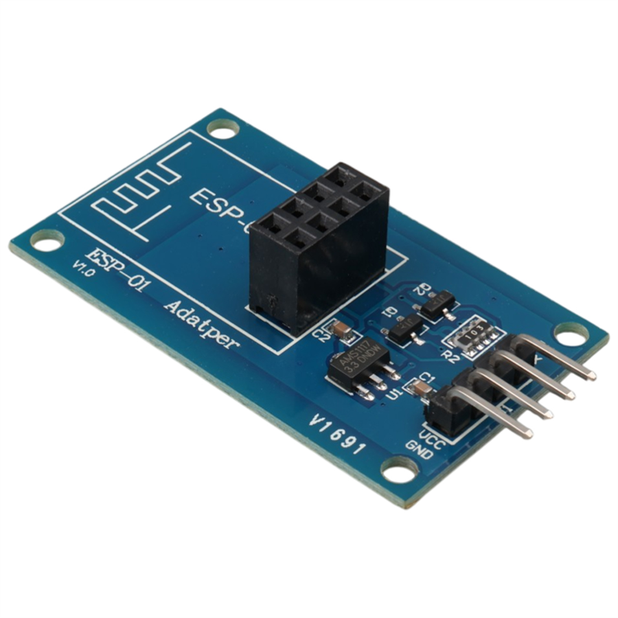 ESP01S ADAPTER BOARD MODULE Fiyatı - Merter Elektronik