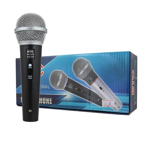 ETC 305-318 KABLOLU EL MİKROFONU