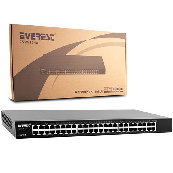 EVEREST ESW-1048 48 PORT 10/100 MBPS ETHERNET SWITCH