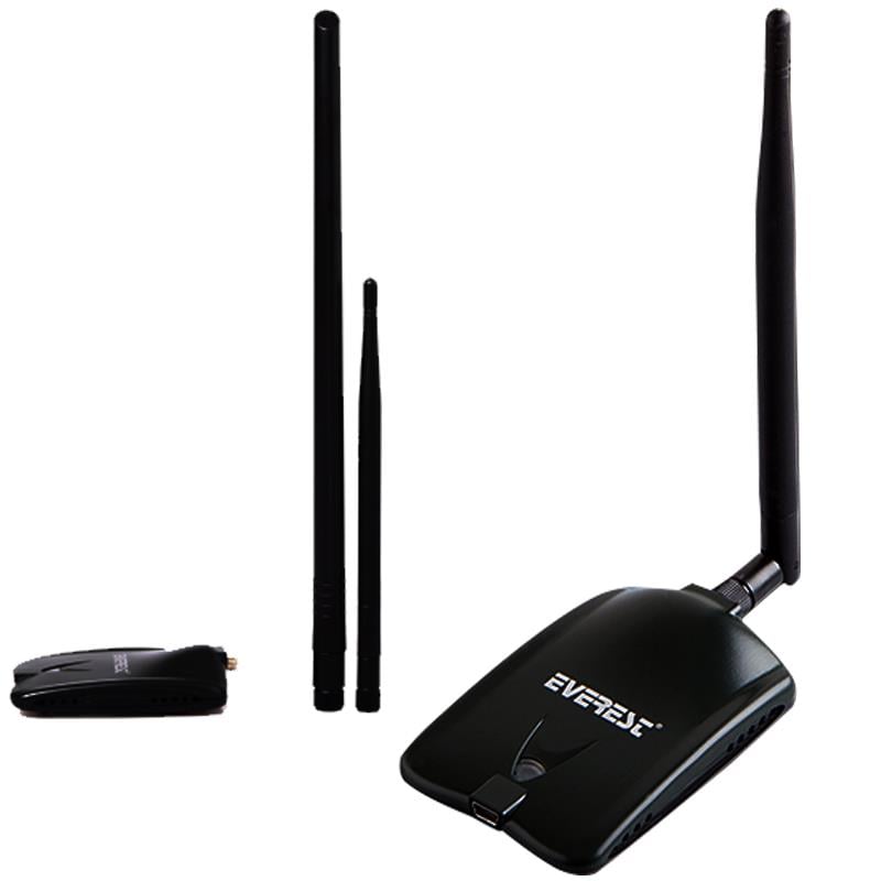 EVEREST EWN-1400 54MPS USB 5X7DBİ ANTENLİ KABLOSUZ ADAPTÖR