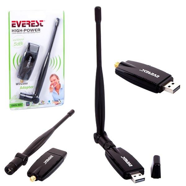 EVEREST EWN-905 300 MBPS USB KABLOSUZ ADAPTÖR