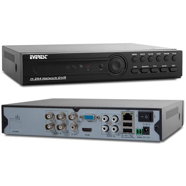EVEREST HV-9604H 4 KANAL 1 SES DVR KAYIT CİHAZI