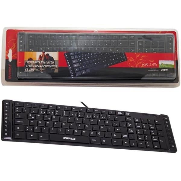 EVEREST KB-881U ULTRA İNCE MULTİMEDYA KLAVYE