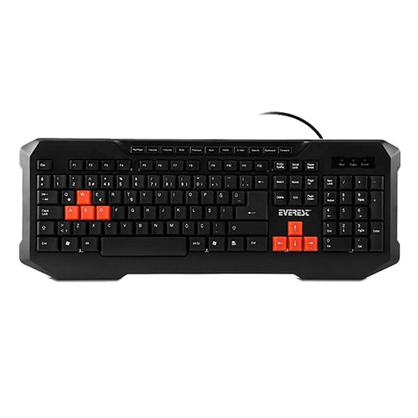 EVEREST KB-961 USB MULTİMEDYA Q KLAVYE