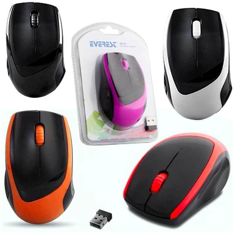 EVEREST SM-56 KABLOSUZ MOUSE (6 RENKLİ)