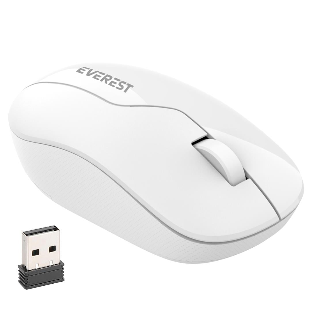 EVEREST SMW-973 USB BEYAZ 2.4GHZ KABLOSUZ MOUSE Fiyatı - Merter Elektronik