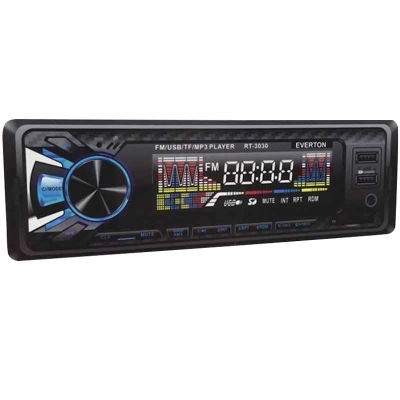 EVERTON RT-3030 2*USB/SD/FM/AUX MEKANİKSİZ OTO TEYP 4X50 WATT