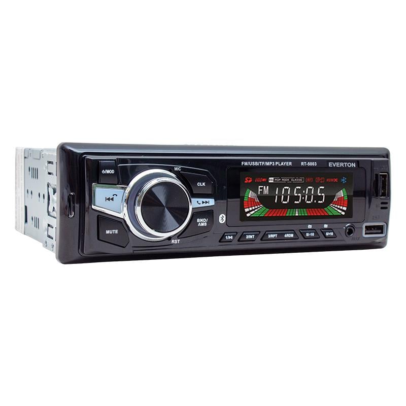 EVERTON RT-5003 USB/SD/FM/AUX/BT BLUETOOTHLU MEKANİKSİZ OTO TEYP 4X50 WATT