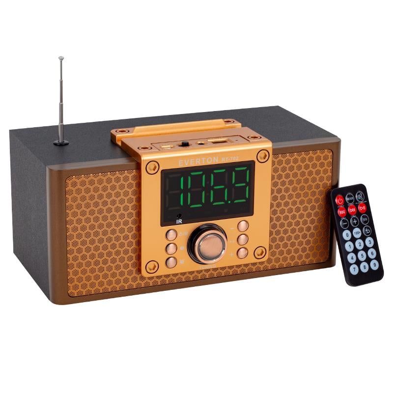 EVERTON RT-702BT USB/SD/FM/BLUETOOTH DESTEKLİ NOSTALJİK RADYO