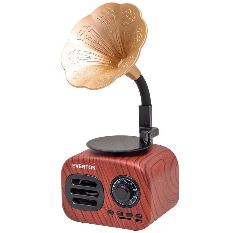 EVERTON RT-705BT * RT-707 USB/SD/FM/BLUETOOTH DESTEKLİ NOSTALJİK GRAMOFON MODEL RADYO